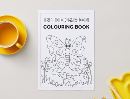 In the Garden – Printable Colouring Book (PDF Download)