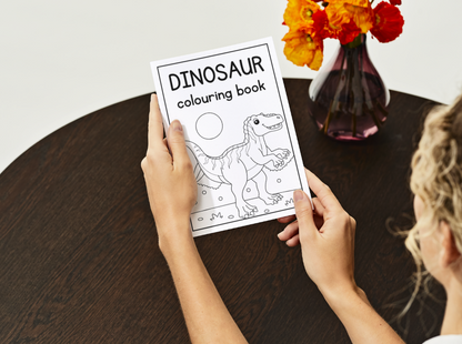 Dinosaurs – Printable Colouring Book (PDF Download)
