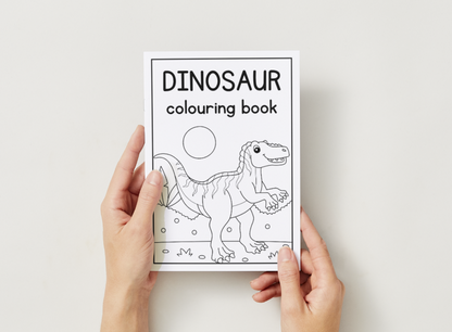 Dinosaurs – Printable Colouring Book (PDF Download)