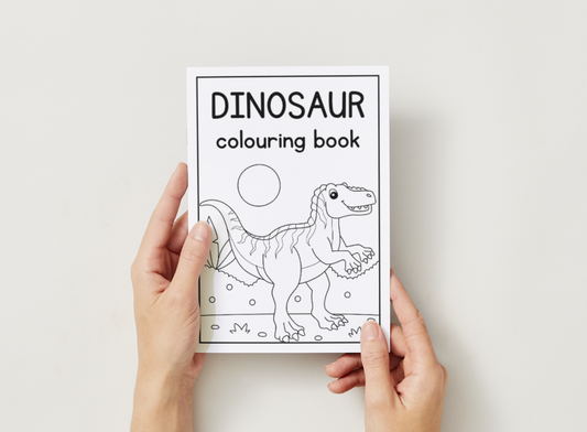 Dinosaurs – Printable Colouring Book (PDF Download)