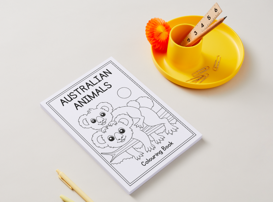 Australian Animals – Printable Colouring Book (PDF Download)