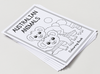 Australian Animals – Printable Colouring Book (PDF Download)