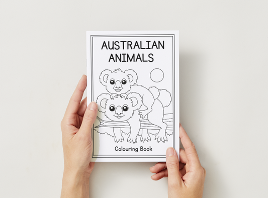 Australian Animals – Printable Colouring Book (PDF Download)