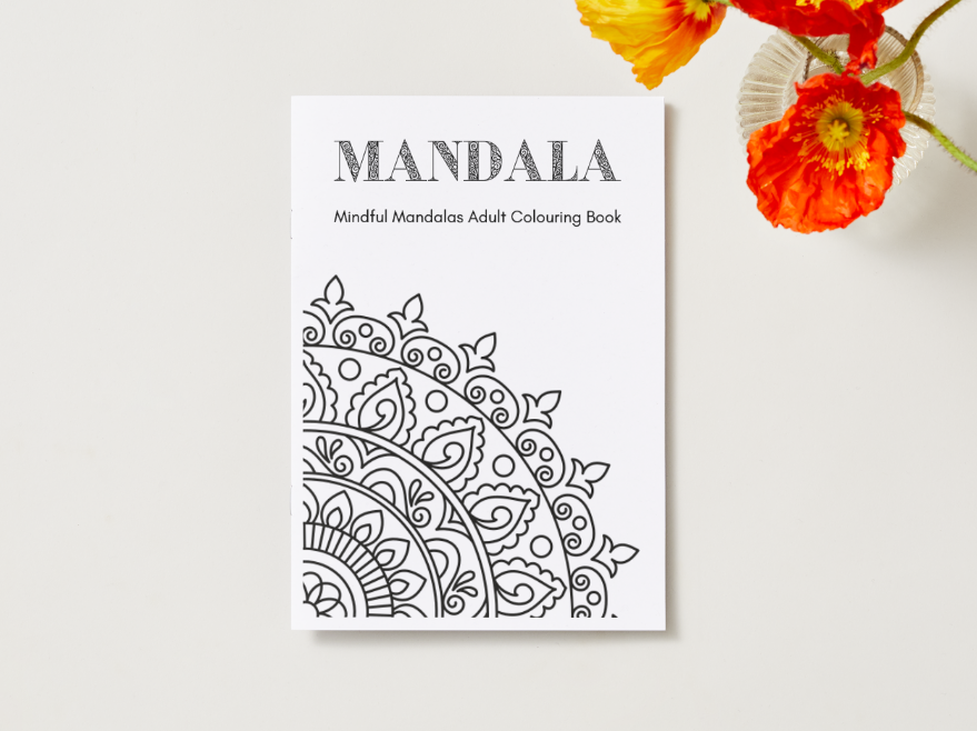 Mandala - Printable Colouring Book (PDF Download)