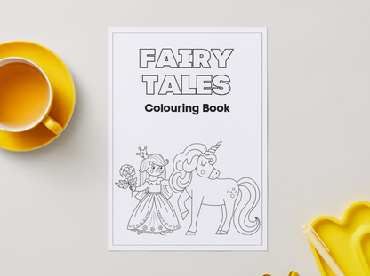 Fairy Tales – Printable Colouring Book (PDF Download)