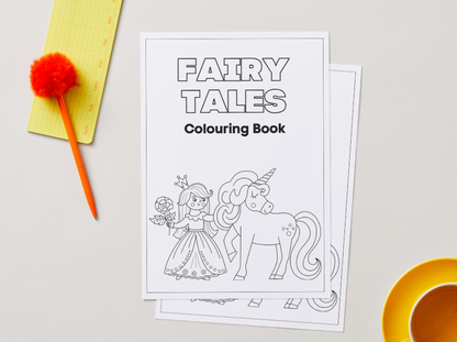 Fairy Tales – Printable Colouring Book (PDF Download)