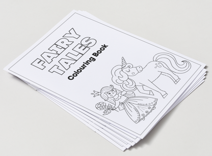 Fairy Tales – Printable Colouring Book (PDF Download)